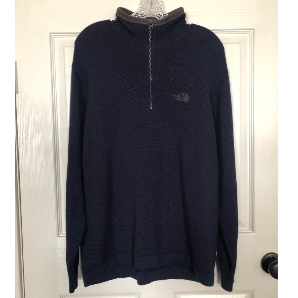 The North Face knit quarter-zip sweater, Men’s L